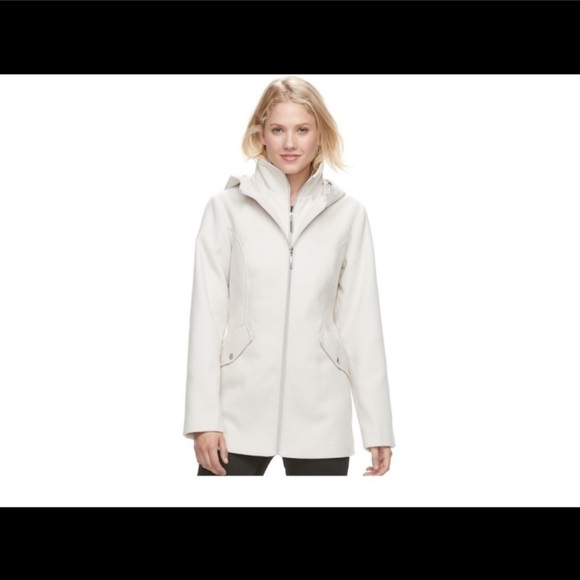 Women's d.e.t.a.i.l.s Hooded Bib Inset Jacket - Picture 2 of 9